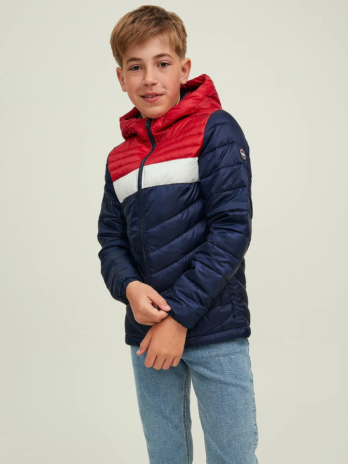 JACK & JONES | Steppjacke  JJEHERO | dunkelblau